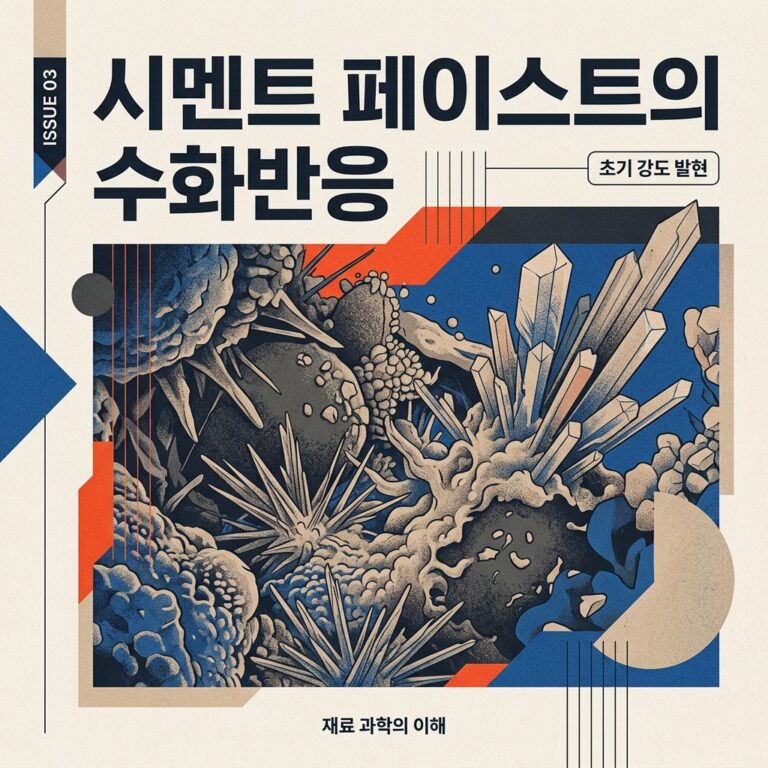 ai thumbnail poster 시멘트 페이스트의 수화반응 1786818559